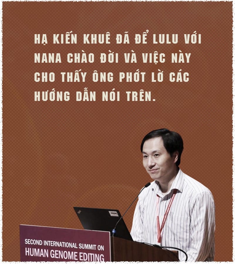 [:vi]2 bé đầu tiên ra đời nhờ IVF được chỉnh sửa gen CCR5. Khoảnh khắc tăm tối cho cả khoa học lẫn nhân loại ?[:]