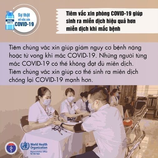 MỘT SỐ ĐIỀU CẦN BIẾT VỀ VIỆC TIÊM VACCINE PHÒNG COVID – 19