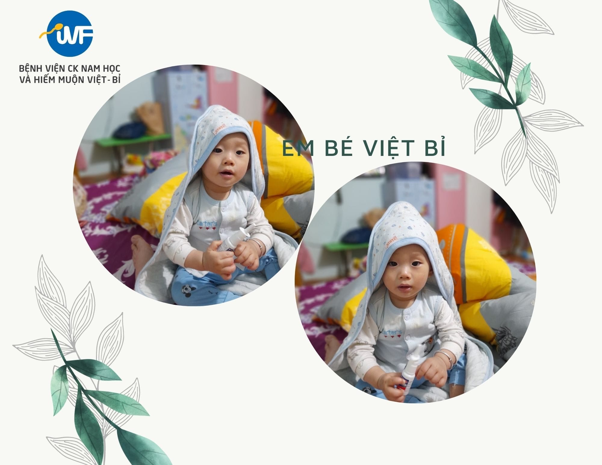 ĐÓN “QUÝ TỬ” SAU 8 NĂM HIẾM MUỘN TẠI IVF VIỆT – BỈ