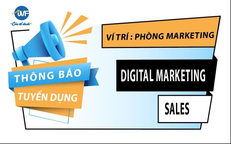 THÔNG BÁO TUYỂN DỤNG NHÂN VIÊN SALE – CHĂM SÓC KHÁCH HÀNG