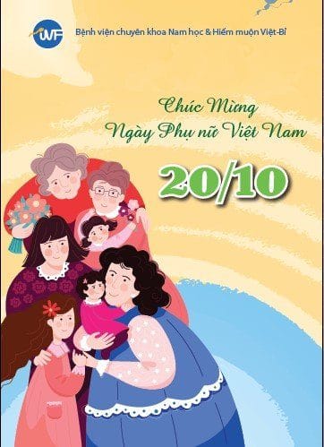 BỆNH VIỆN CK NAM HỌC & HIẾM MUỘN VIỆT – BỈ CHÚC MỪNG NHÂN NGÀY PHỤ NỮ VIỆT NAM (20/10)