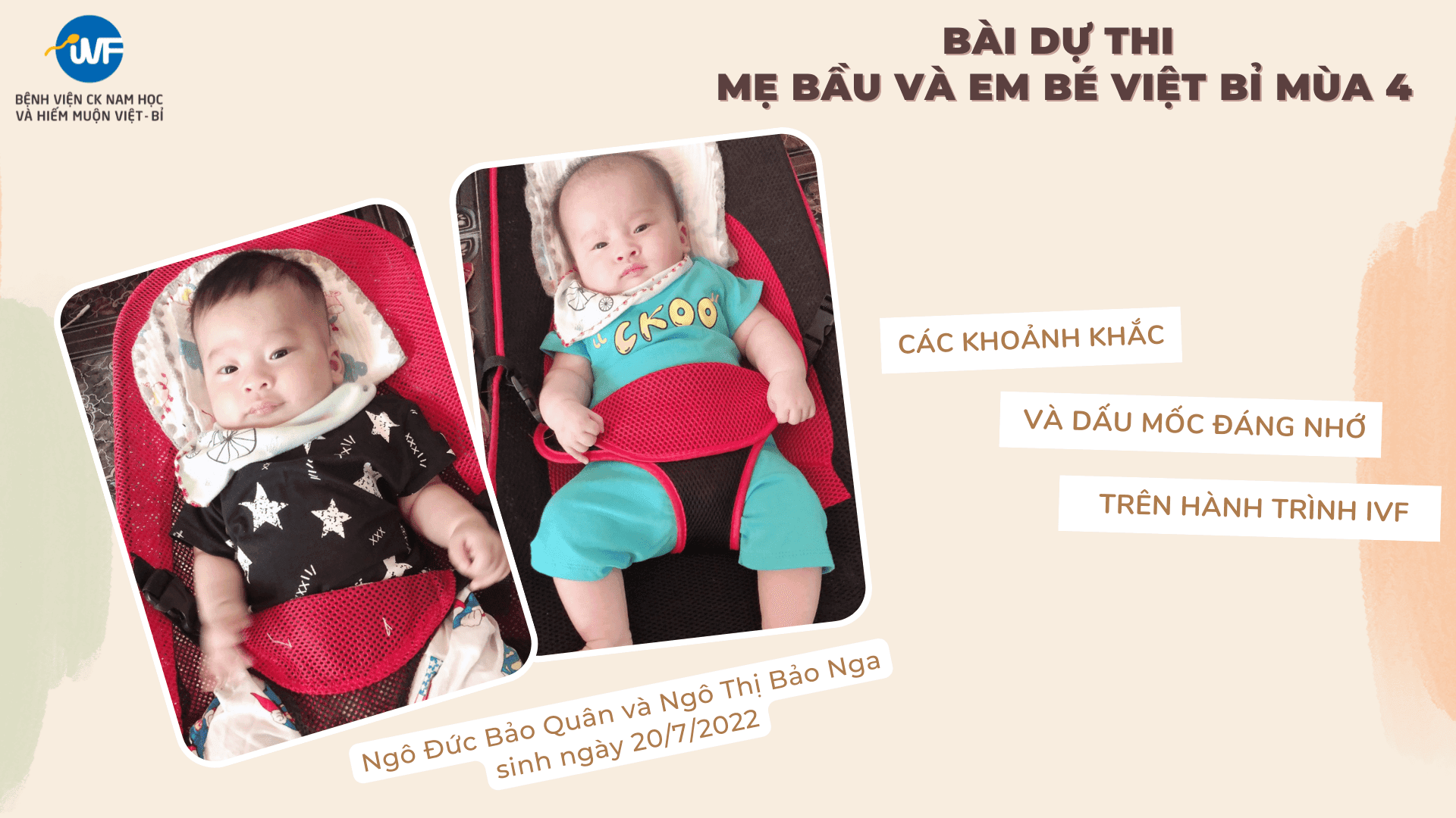 BÀI DỰ THI: 6 NĂM KIÊN TRÌ “KIẾM TÌM CON YÊU” VÀ HẠNH PHÚC NGỌT NGÀO TẠI IVF VIỆT BỈ
