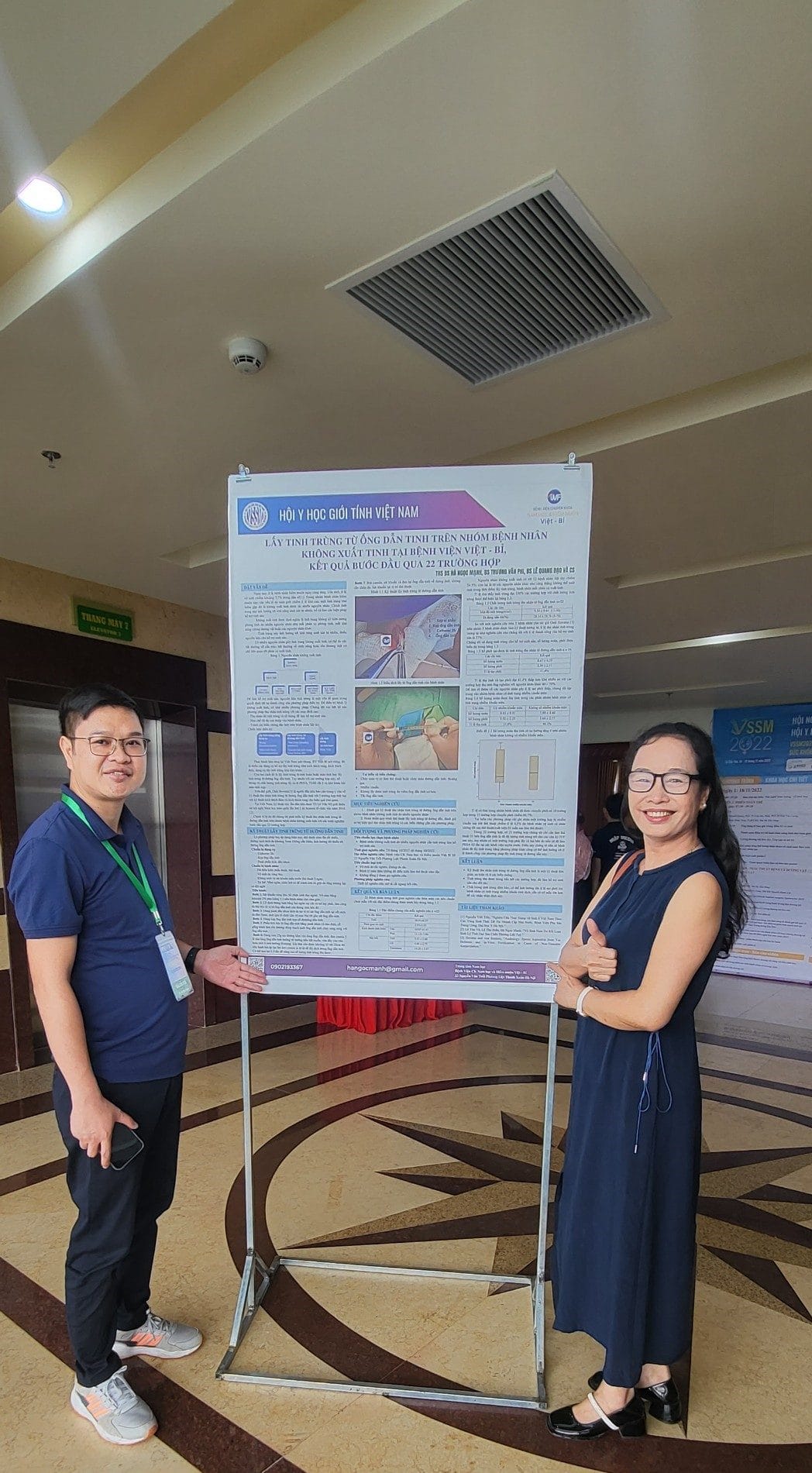 BỆNH VIỆN CK NAM HỌC VÀ HIẾM MUỘN VIỆT – BỈ BÁO CÁO KHOA HỌC TẠI HỘI NGHỊ KHOA HỌC TOÀN QUỐC 2022 – HỘI Y HỌC GIỚI TÍNH VIỆT NAM