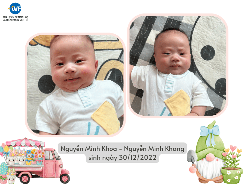 ĐONG ĐẦY HẠNH PHÚC ĐÓN HAI BÉ TRAI TẠI IVF VIỆT – BỈ