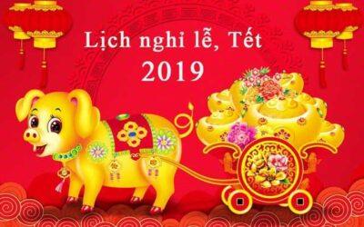[:vi]Lịch nghỉ tết nguyên đán Kỷ Hợi 2019[:]