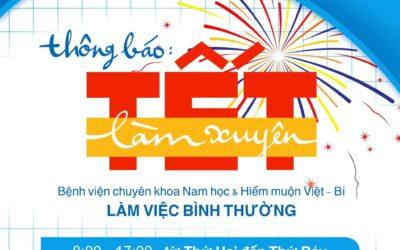 LÀM VIỆC  XUYÊN TẾT DƯƠNG LỊCH 2021