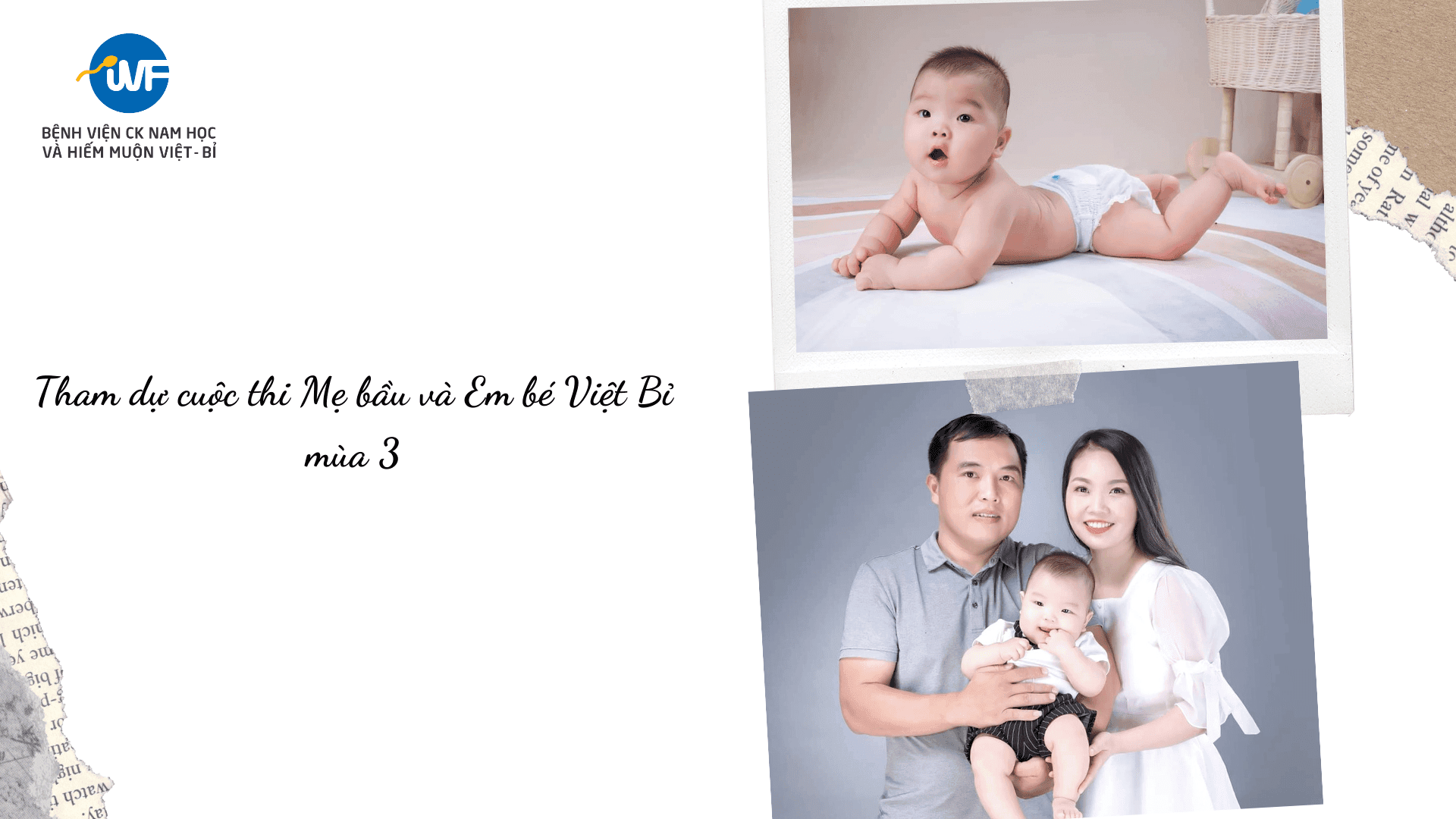 BÀI DỰ THI SỐ 05_ BÉ THẠCH MINH QUANG – CUỘC THI MẸ BẦU & EM BÉ VIỆT – BỈ MÙA THỨ 3