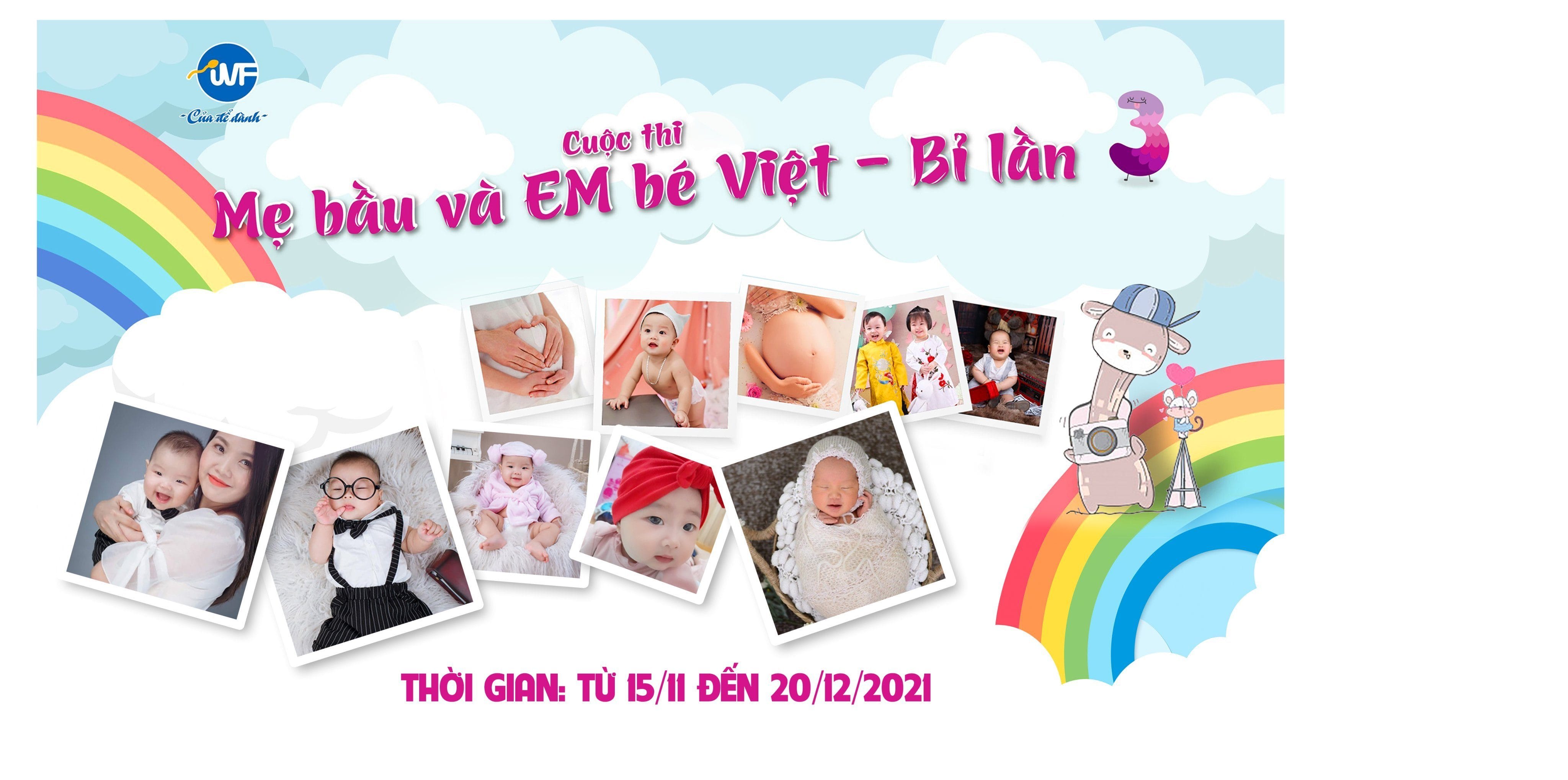 CUỘC THI MẸ BẦU VÀ EM BÉ VIỆT BỈ LẦN THỨ BA