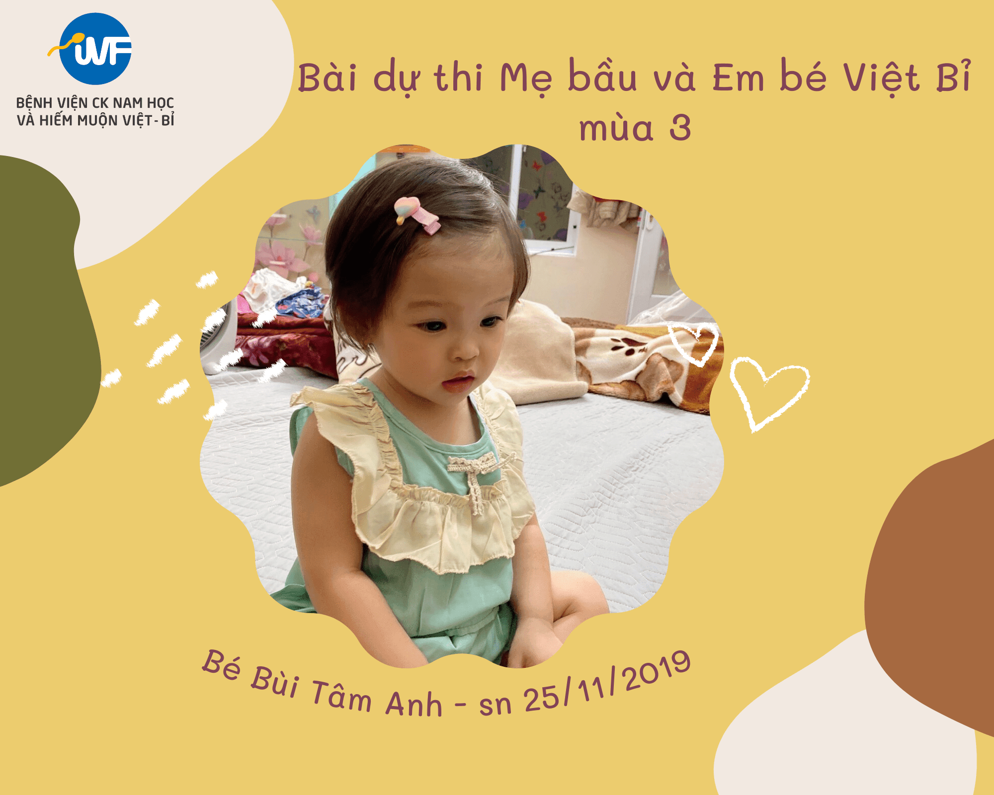 BÀI DỰ THI SỐ 17_ BÉ TÂM ANH – CUỘC THI MẸ BẦU & EM BÉ VIỆT – BỈ MÙA THỨ 3