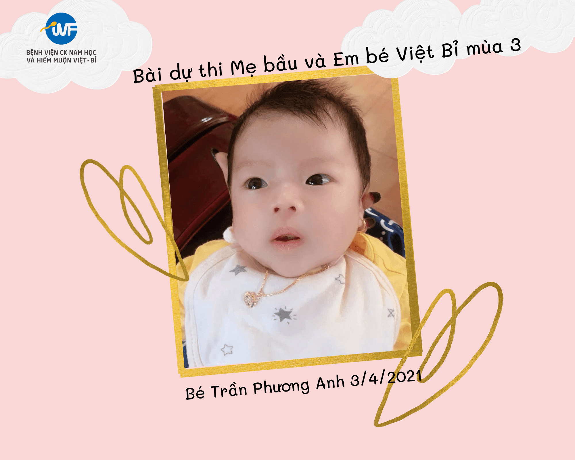 BÀI DỰ THI SỐ 19_ BÉ PHƯƠNG ANH – CUỘC THI MẸ BẦU & EM BÉ VIỆT – BỈ MÙA THỨ 3
