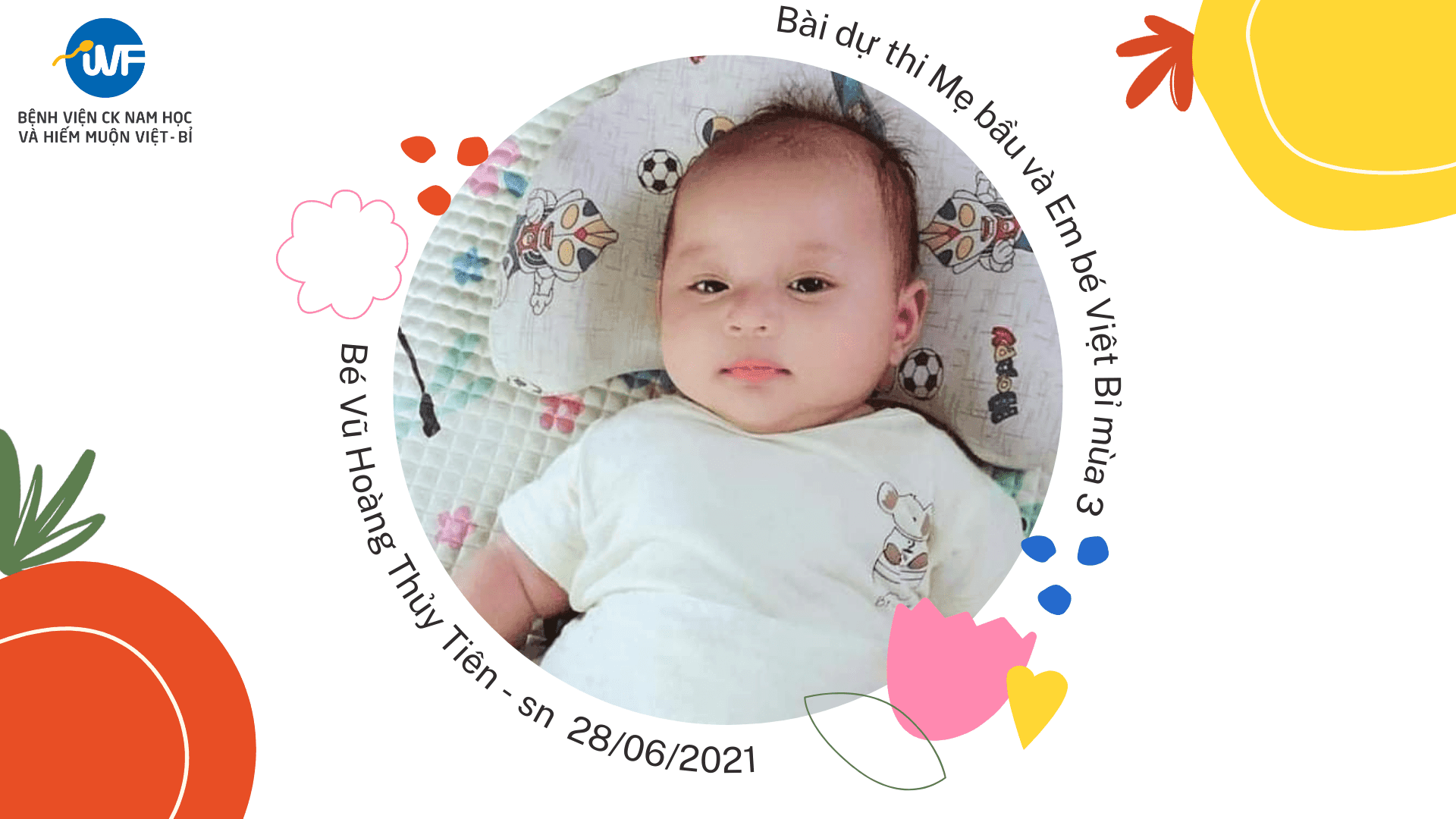 BÀI DỰ THI SỐ 10_BÉ VŨ HOÀNG THỦY TIÊN – CUỘC THI MẸ BẦU & EM BÉ VIỆT – BỈ MÙA THỨ 3
