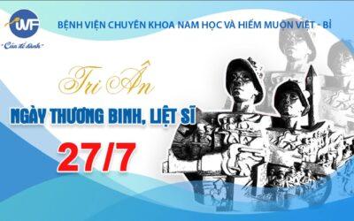 IVF VIỆT – BỈ TRI ÂN NGÀY THƯƠNG BINH – LIỆT SĨ