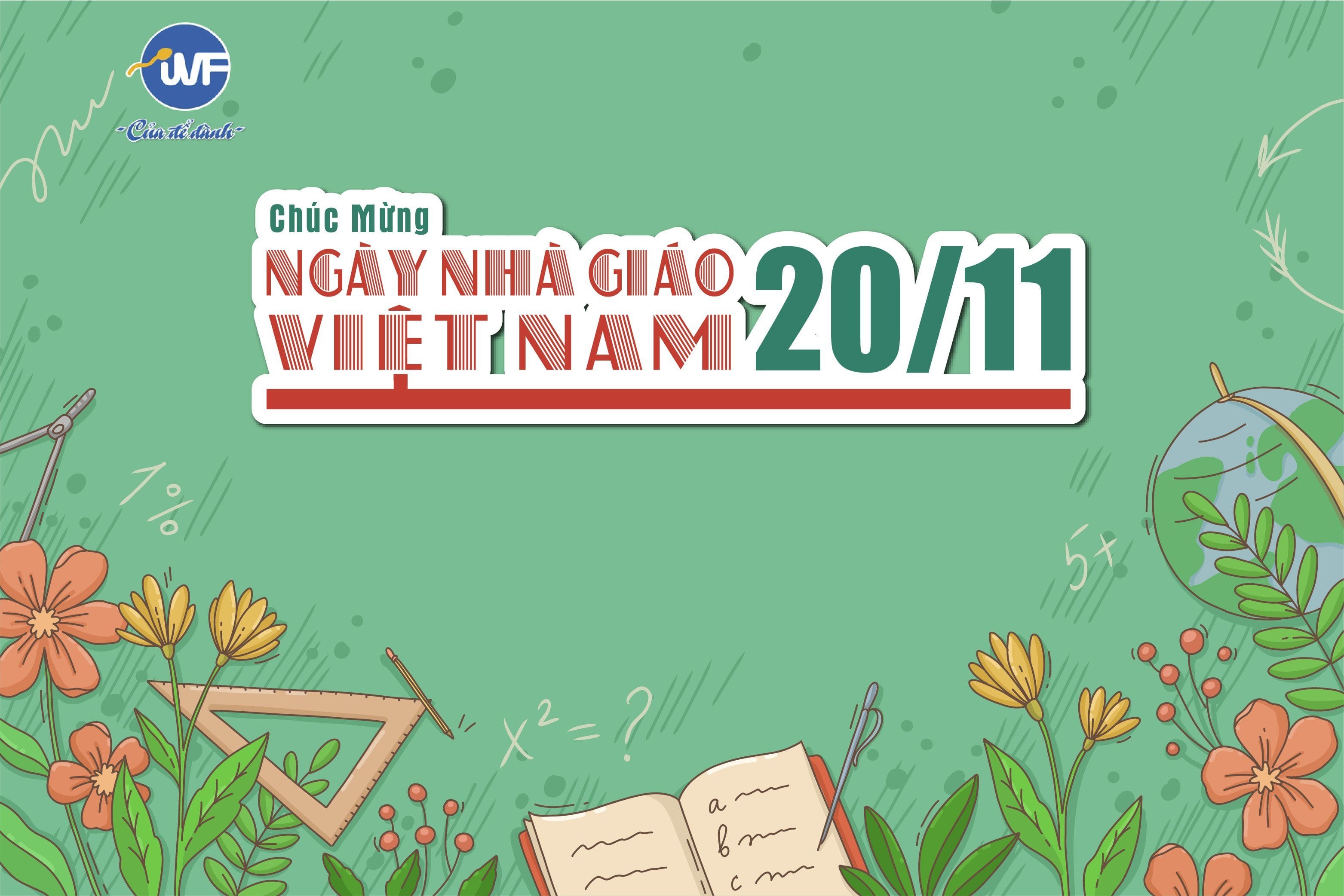 CHÚC MỪNG NGÀY NHÀ GIÁO VIỆT NAM 20 – 11