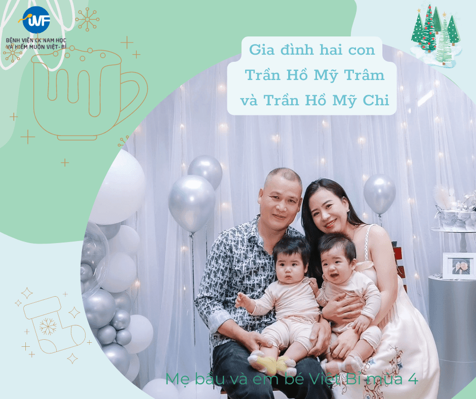 HAI CÔNG CHÚA NHÀ EM SAU QUÁ TRÌNH ĐIỀU TRỊ TẠI BỆNH VIỆN VIỆT BỈ