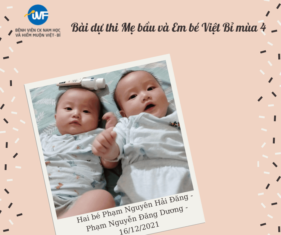 CHÀO MỪNG 2 QUÝ TỬ ĐẾN VỚI GIA ĐÌNH SAU 12 NĂM KIẾM TÌM