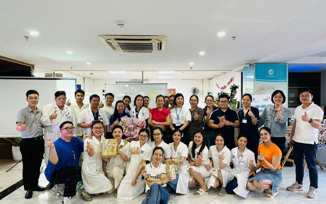 IVF VIỆT – BỈ TỔ CHỨC KHÓA HỌC GIAO TIẾP, THẤU CẢM TRONG HOẠT ĐỘNG KẾT NỐI CÙNG BỆNH NHÂN VÀ CON EM CBCNV Y TẾ