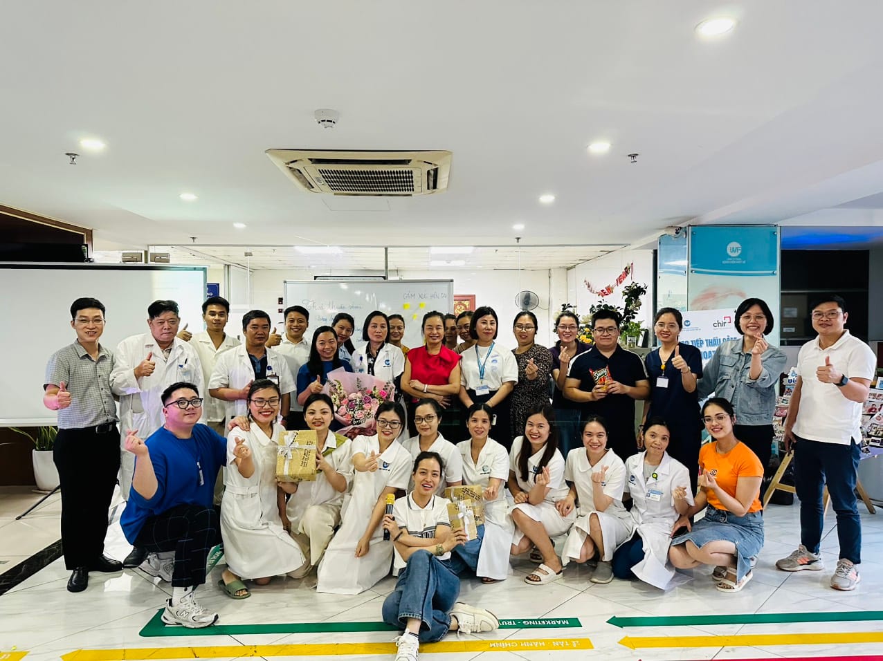 IVF VIỆT – BỈ TỔ CHỨC KHÓA HỌC GIAO TIẾP, THẤU CẢM TRONG HOẠT ĐỘNG KẾT NỐI CÙNG BỆNH NHÂN VÀ CON EM CBCNV Y TẾ