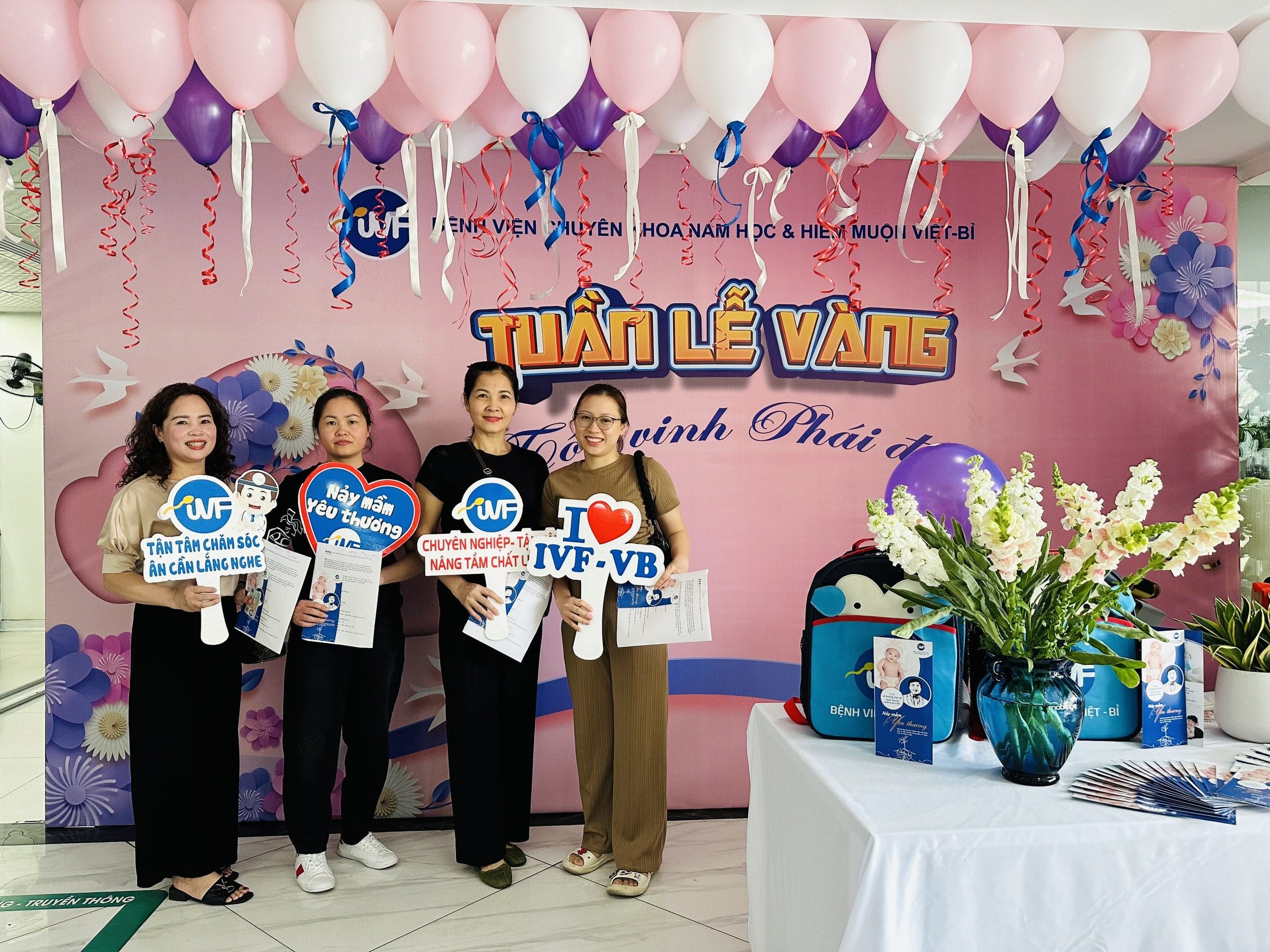 THĂM KHÁM PHỤ KHOA – AN TÂM SỨC KHỎE CÙNG TUẦN LỄ VÀNG TẠI IVF VIỆT – BỈ