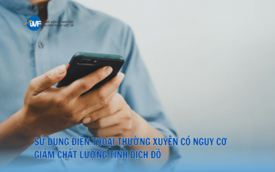 SỬ DỤNG ĐIỆN THOẠI THƯỜNG XUYÊN CÓ NGUY CƠ GIẢM CHẤT LƯỢNG TINH DỊCH ĐỒ