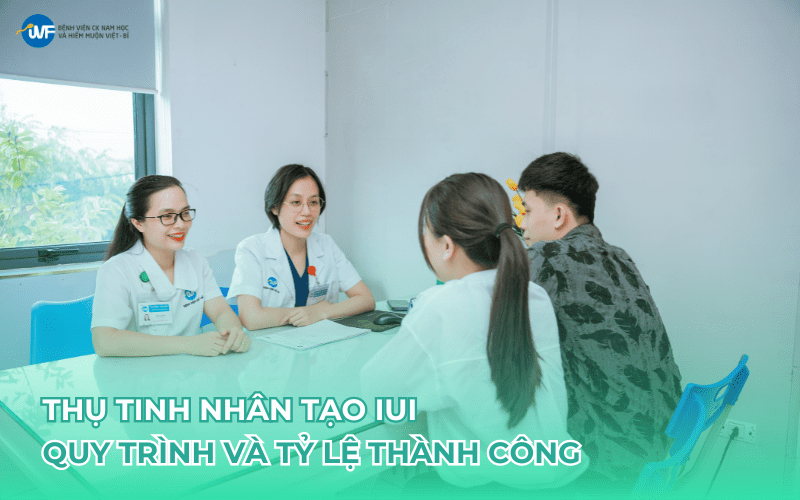 THỤ TINH NHÂN TẠO IUI: QUY TRÌNH VÀ TỶ LỆ THÀNH CÔNG