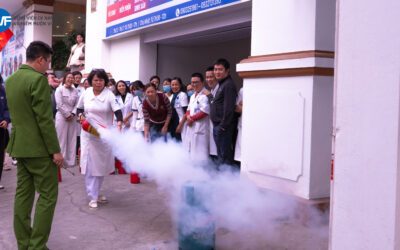 BỆNH VIỆN VIỆT – BỈ TỔ CHỨC TẬP HUẤN CÔNG TÁC PCCC VÀ CNCH NĂM 2025 CHO CÁN BỘ NHÂN VIÊN