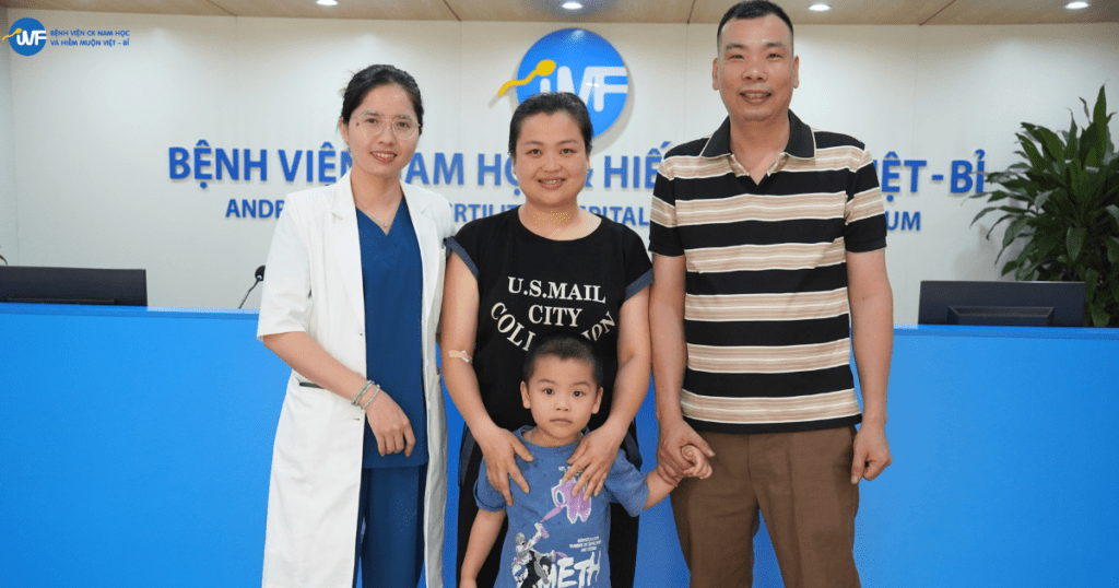 Đón con thành công sau nhiều lần chuyển phôi thất bại 