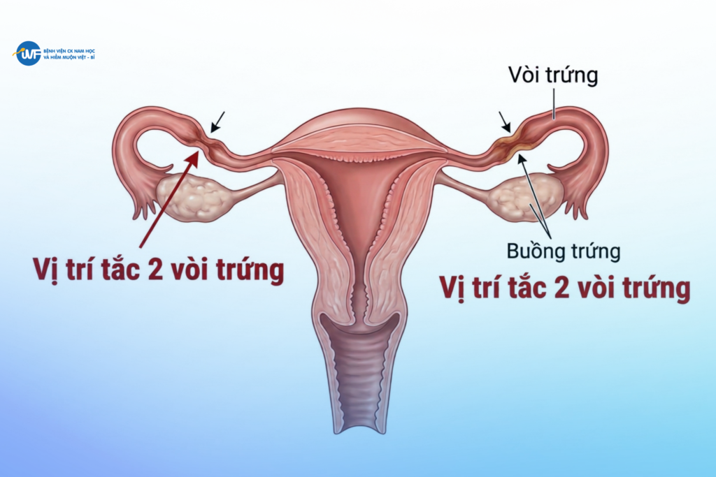 tắc vòi trứng có thai được không
