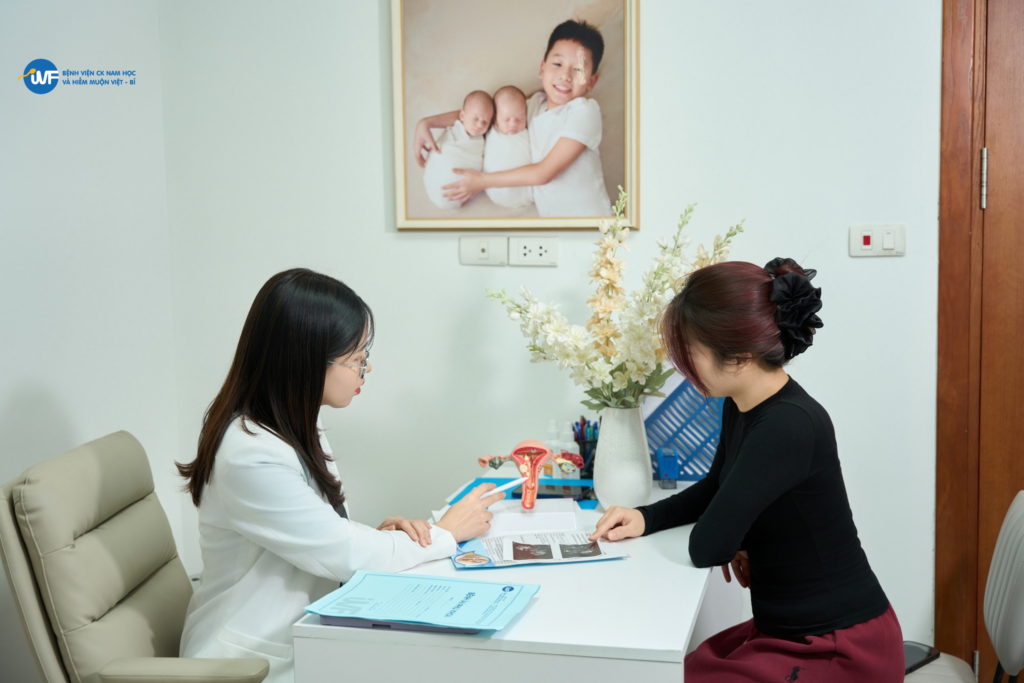 tắc vòi trứng có con được không 

